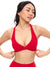 Glow Sports Bra - Lipstick Red Image 6