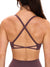 Glow Sports Bra - Smoked Cherry Image 2