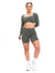 Long Sleeve Curve Crop - Shadow Sage Image 4