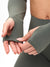 Long Sleeve Curve Crop - Shadow Sage Image 1