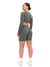 Long Sleeve Curve Crop - Shadow Sage Image 2