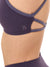 Girlfriend Reversible Sports Bra - Hush Berry and Purple Shadow Image 5