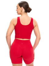 Thumbnail 4 of Crystal Crop V2 - Lipstick Red, 4 of 5