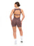 Dream Heathered Bodysuit - Mocha Berry Image 2