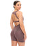 Dream Heathered Bodysuit - Mocha Berry Image 0