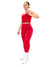 Aggressive Scrunch Legging - Lipstick Red Image 2