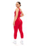 Aggressive Scrunch Legging - Lipstick Red Image 1