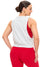 Globe Crop Tank - Heather Grey Image 2