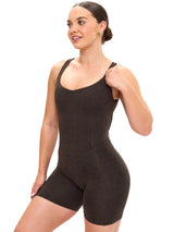 Thumbnail 5 of Dream Heathered Bodysuit - Cold Brew, 5 of 7