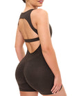 Dream Heathered Bodysuit - Cold Brew