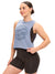 Globe Crop Tank - Sterling Image 0