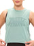 Pretty Crop Tank - Arctic Moss Image 0