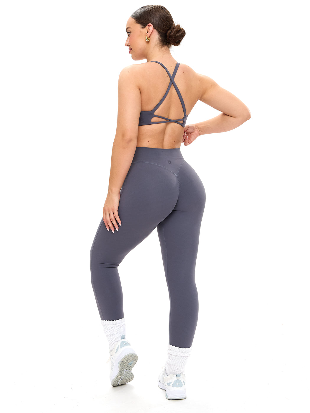 Aggressive Scrunch Legging - Blue Steel
