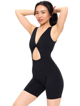 Thumbnail 1 of Perform Reversible Bodysuit - Onyx Black, 1 of 9