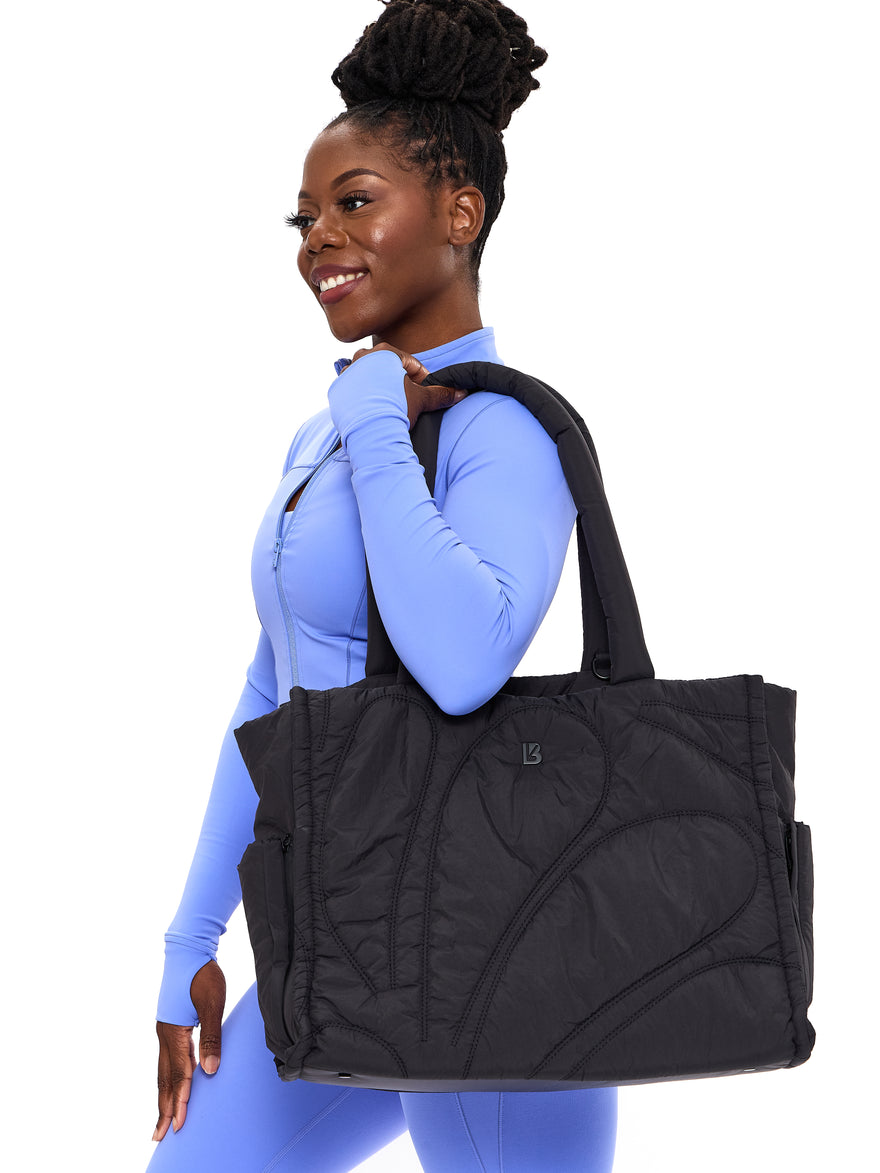 Pillow Tote - Onyx Black