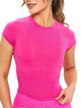 Halo Baby Tee - Pink Crush