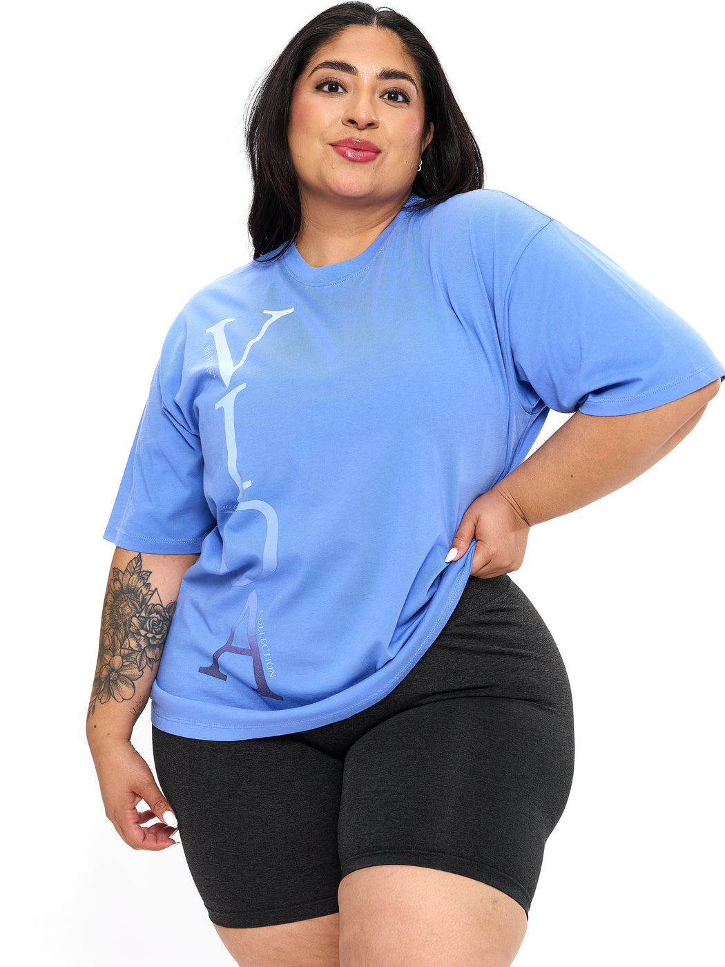 Vida Short Sleeve Tee - Azul