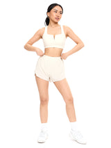 Thumbnail 2 of Flirty Flo Short Bikini - Oat Milk, 2 of 4