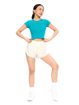 Thumbnail 5 of Vida Baby Tee - Teal, 5 of 7
