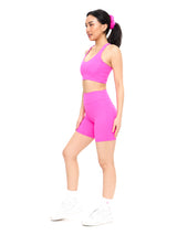 Thumbnail 3 of Rosita Sports Bra - Candy Crush Pink, 3 of 6