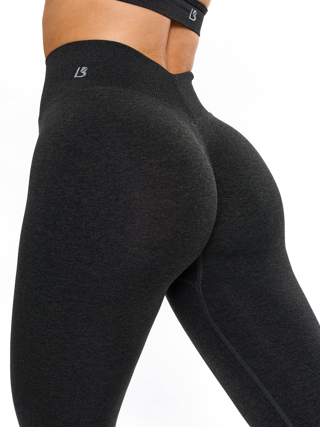 Vida Seamless Legging - Charcoal