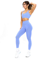 Thumbnail 3 of Vida Seamless Sports Bra - Azul, 3 of 6