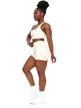 Thumbnail 2 of Flirty Flo Short Boyshort - Oat Milk, 2 of 6