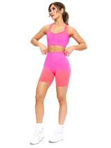 Thumbnail 3 of Vida Seamless Short - Sunrise Ombre, 3 of 5