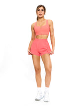Thumbnail 3 of Nubre Notch Sports Bra - Tequila Sunrise, 3 of 5