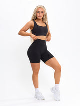 Aggressive Scrunch Short 7" - Onyx Black