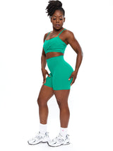 Thumbnail 5 of Ivy Wrap Sports Bra - Lucky Charm, 5 of 6