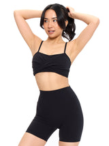 Thumbnail 3 of Ivy Wrap Sports Bra - Onyx Black, 3 of 6