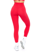 Legacy Pocket Legging - Salsa Red