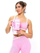 Thumbnail 3 of Water Bottle Sleeve - Pink Gingham, 3 of 5