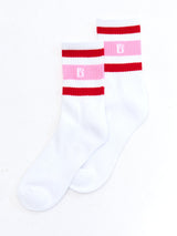 3 Pack Half Crew Stripe Sock - Story Stripe