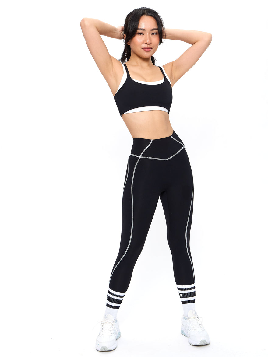 Story Sports Bra - Onyx Black