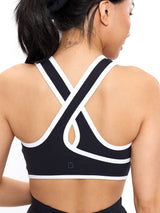 Sporty Story Dress - Onyx Black