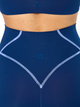 Airbrush Hourglass Legging - Indigo Shadow