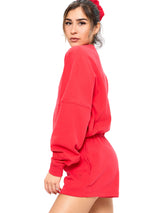 Story Cloud Pullover - Salsa Red