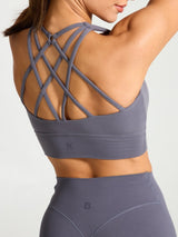 Revolution Sports Bra - Blue Steel