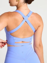 Thumbnail 5 of Candy Wrap Sports Bra - Azul, 5 of 5