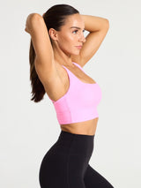 Thumbnail 4 of Revolution Sports Bra - Pink Starburst, 4 of 8