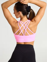 Thumbnail 6 of Revolution Sports Bra - Pink Starburst, 6 of 8