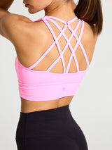 Thumbnail 7 of Revolution Sports Bra - Pink Starburst, 7 of 8