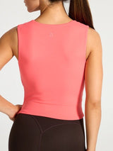 Thumbnail 3 of Butter Square Neck Waist Tank - Tequila Sunrise, 3 of 5