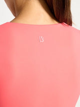 Butter Short Sleeve Hip Top - Tequila Sunrise