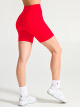 Aggressive Scrunch Short 7" - Salsa Red