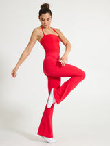 Legacy Flare Legging - Salsa Red