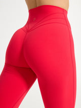 Legacy Flare Legging - Salsa Red