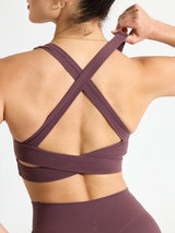 Thumbnail 3 of Alpha Sports Bra - Smoked Cherry, 3 of 3